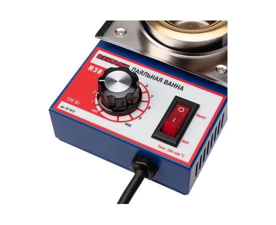 Паяльная ванна REXANT модель R38, 100 Вт, 38 мм, 200-480 C 09-9010 – изображение 4