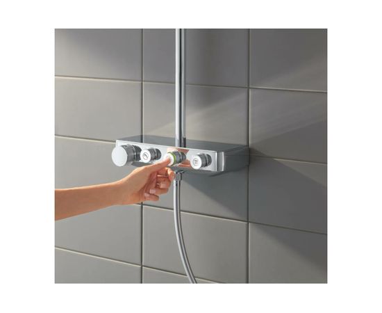 Душевая система с термостатом GROHE Euphoria SmartControl 310 DUO Cube 26508000 – изображение 4