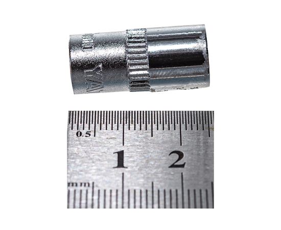 Головка торцевая короткая (8 мм; CrV; 1/4DR) YATO YT-1407 – изображение 4