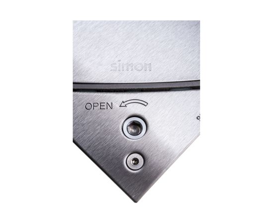 Влагостойкая основа с розеткой Simon, IP66 2PE Schuko К45 RJ45 5e UTP с замком, сталь KSE15USEC-23-72 – изображение 4