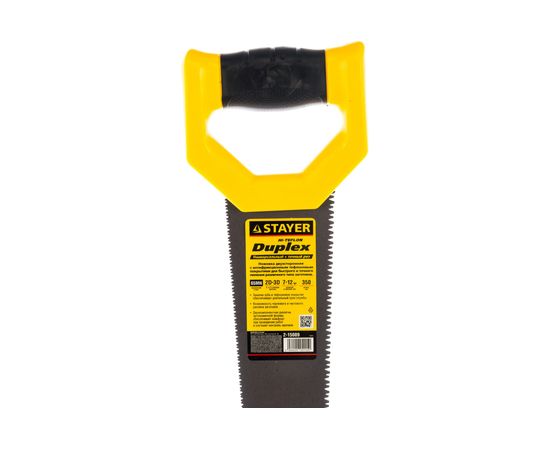 Ножовка двухсторонняя, 350мм STAYER HI-TEFLON 2-15089 – изображение 4