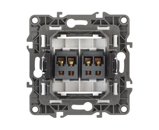 Двойная аудио розетка ЭРА 12-3112-02 IP20, 12, слоновая кость Б0027462 – изображение 4