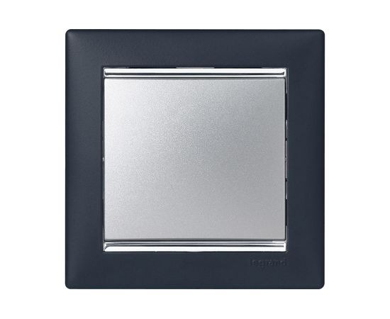 Механизм выключателя Legrand 1-клавишный СП Valena 10 А IP31 алюминий Leg 770101 – изображение 4