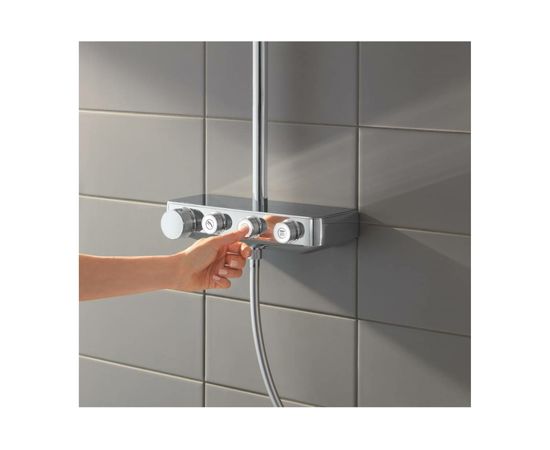 Душевая система с термостатом GROHE Euphoria SmartControl 310 DUO Cube 26508000 – изображение 5