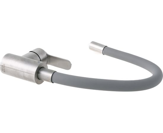 Кухонный смеситель OUTE T40193B-5 с гибким изливом, серый – изображение 5