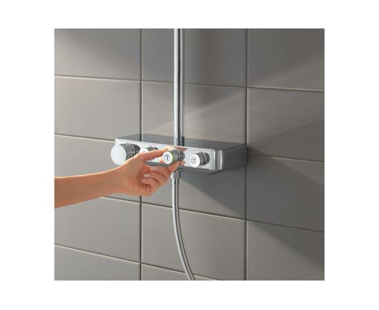 Душевая система с термостатом GROHE Euphoria SmartControl 310 DUO Cube 26508000 – изображение 6