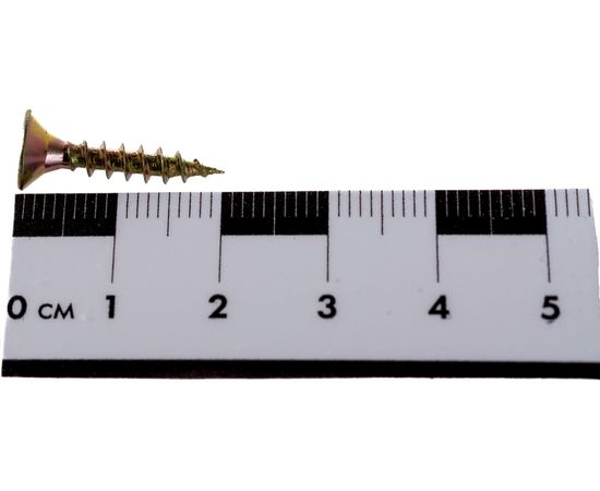 Универсальный саморез по дереву КрепСтройГрупп 4х20 желтый цинк, 500 шт. 145431 – изображение 6