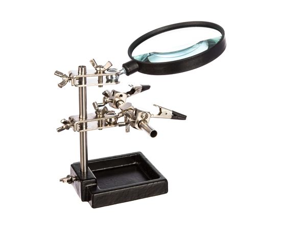 Держатель третья рука с лупой х3 ZD-10H REXANT 12-0254 – изображение 7