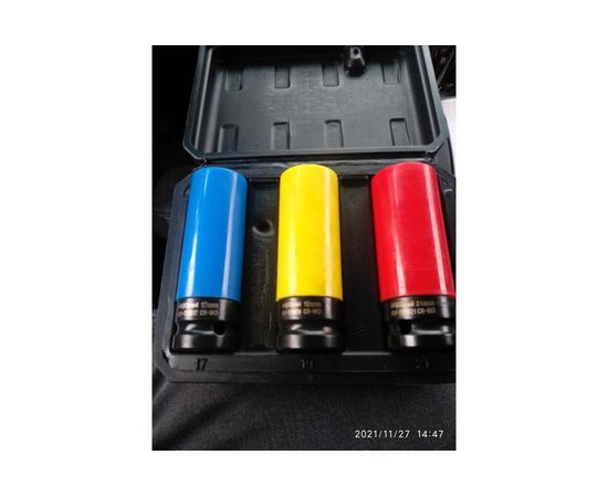 Набор головок ударных удлиненных тонкостенных 17,19,21 мм, 3 шт. AV Steel AV-729203 – изображение 9