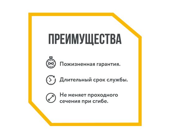 Гофрированная труба Stahlmann из нержавеющей стали SS304 32А, бухта 20м 060572 – изображение 10