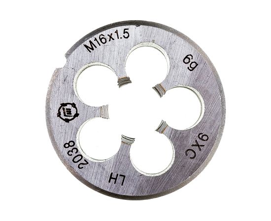 Плашка М 16 х1.5 9ХС левая ТМ Туламаш 143501 