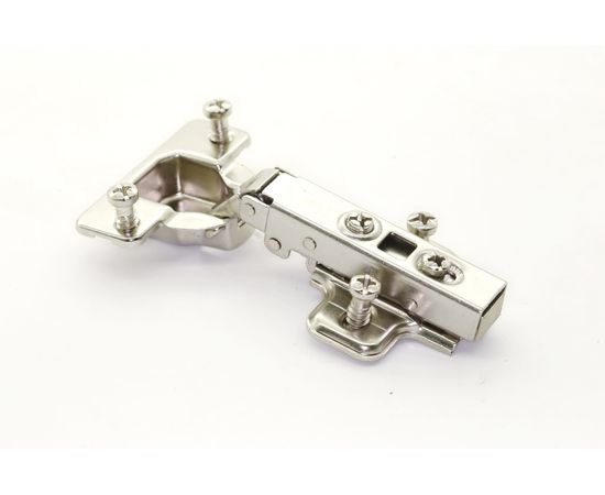 Мебельная накладная петля с доводчиком Brante 35 мм, с 4-мя евровинтами 450235 