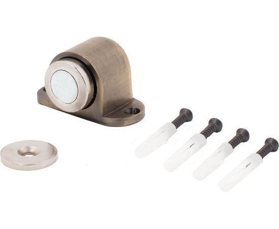 Магнитный ограничитель Стандарт 926 AB (европакет; пушка; старая бронза) 12579 