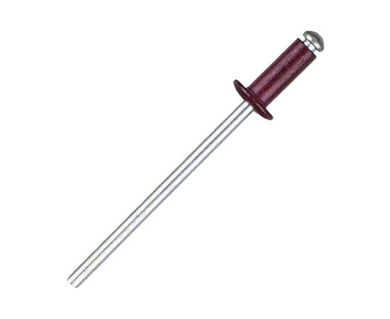 Заклепка Госкреп ал./ст. 4,0x10 RAL3005 красное вино 22 шт. 8-0011860 