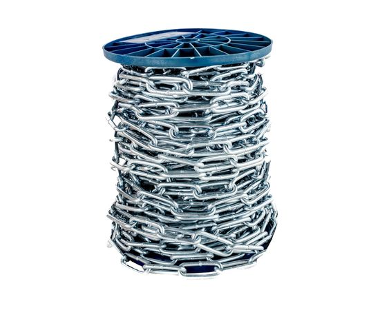 Сварная цепь КРЕП-КОМП длиннозвенная DIN 763 м6 30м цд6 