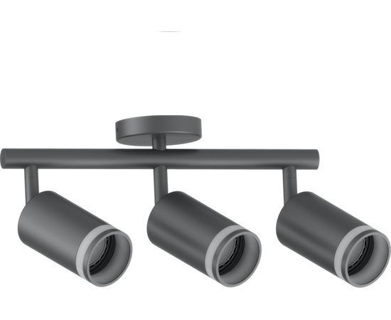 Настенно-потолочный светильник FERON под лампу 3х50W GU10, черный ML233 41491 