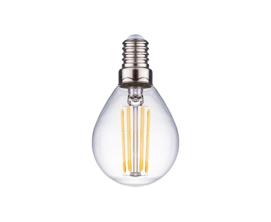 Нитевидная лампа Фарлайт прозрачная шар G45 7Вт 4000К Е14 FAR000032 