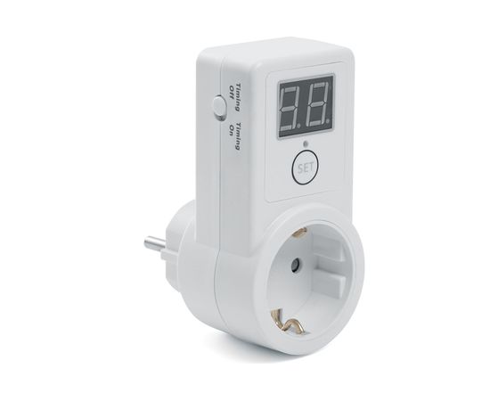 Электронная розетка с таймером обратного отсчета FERON TM61 мощность 2300W/10A 41816 