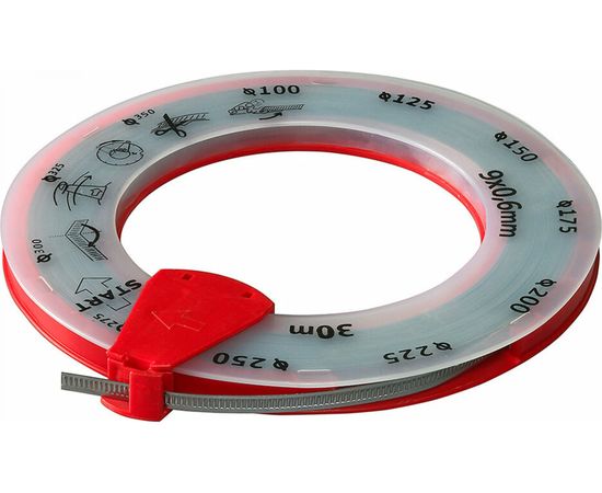 Ленточный хомут TEX 9 мм, 30 м, W2 УФ-00005171 