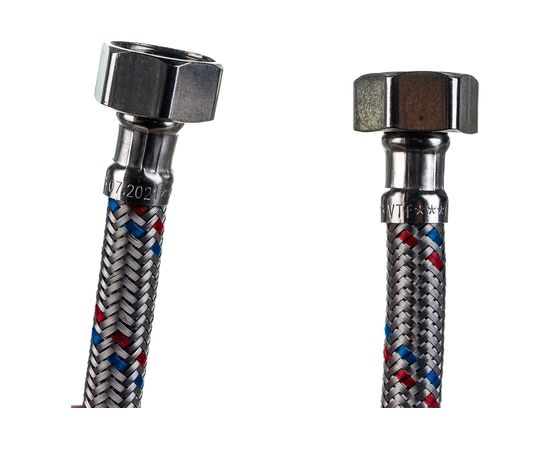 Гибкая подводка для воды (30 см; 1/2""; гайка-гайка) VALTEC VTf.001.IS.0404030 – изображение 2