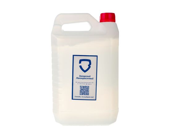 Растворитель ЗАГОРСКИЙ ЛАКОКРАСОЧНЫЙ ЗАВОД Р-5А 5 л ZLK04885 – изображение 2