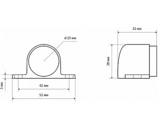 Магнитный ограничитель Стандарт 926 AB (европакет; пушка; старая бронза) 12579 – изображение 2