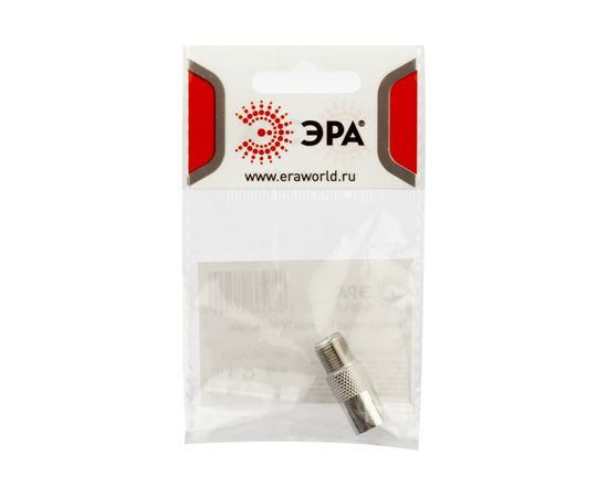 Переходник ЭРА гнездо F - гнездо TV, simple RSA021 Б0048292 – изображение 2