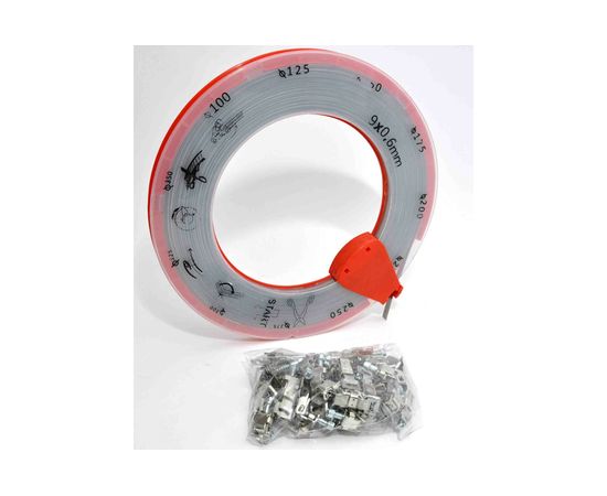 Ленточный хомут TEX 9 мм, 30 м, W2 УФ-00005171 – изображение 2