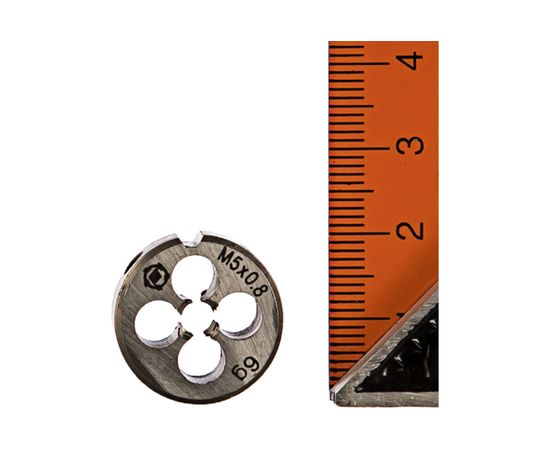 Плашка М 5 х0.8 9ХС ТМ Туламаш 57872 – изображение 2