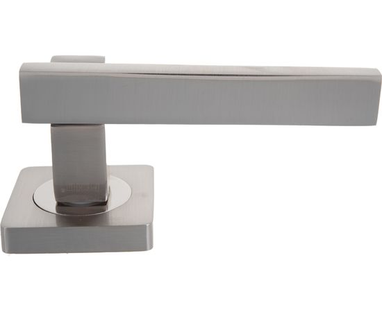 Дверная ручка на квадратной розетке RENZ Неаполь никель матовый DH 52-02 SN – изображение 2