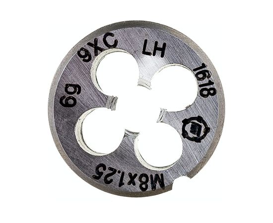 Плашка М 8 х1.25 9ХС левая ТМ Туламаш 102690 – изображение 2