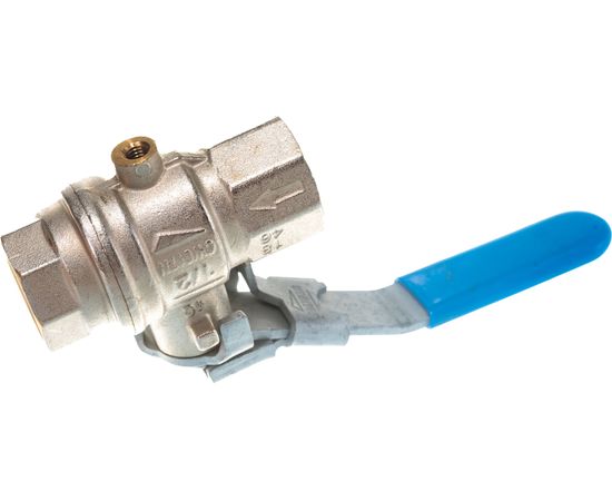 Шаровой кран с выхлопным отверстием в шаре RUB 1/2 DN15 PN14, ВР-ВР, серия BOLOGNA S.93, ручка S93D00 – изображение 3