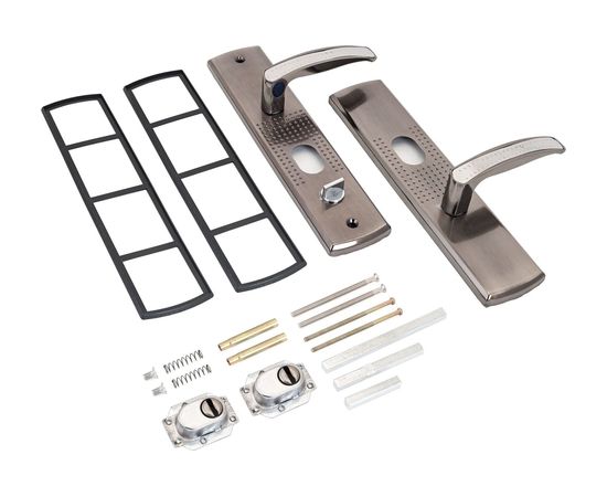 Универсальный комплект ручек для металлических дверей Аллюр РН-А222-1-R (подсветка; правая) 5382 – изображение 3