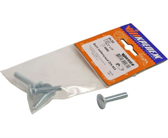 Мебельный болт VIPкрепеж DIN 603 6х30 3шт 17422 VIP – изображение 3