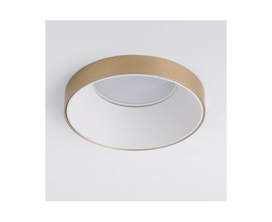 Встраиваемый светильник Elektrostandard 112 MR16, белый, золото a053338 – изображение 3