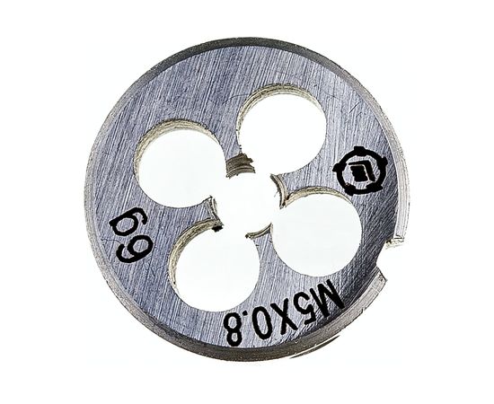 Плашка М 5 х0.8 9ХС ТМ Туламаш 57872 – изображение 3