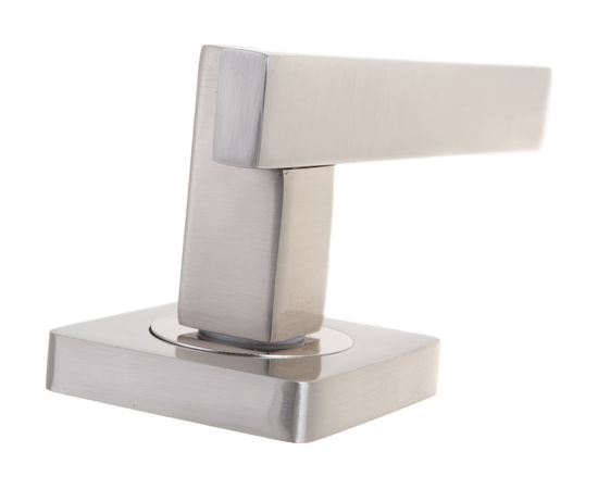 Дверная ручка на квадратной розетке RENZ Неаполь никель матовый DH 52-02 SN – изображение 3