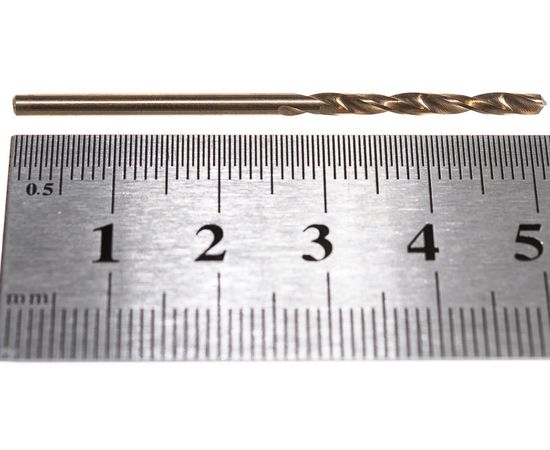 Сверло по металлу (2.3х27х53 мм; ц/х; Р6М5К5; А1; 135 град) GRIFF a112023 – изображение 3