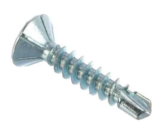 Оконный саморез Госкреп белые, сверло, 3.9х19 мм, 500 шт., пластиковый контейнер, 280 мл 1-0021670 – изображение 3