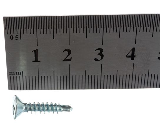 Оконный саморез Госкреп белые, сверло, 3.9х19 мм, 500 шт., пластиковый контейнер, 280 мл 1-0021670 – изображение 4