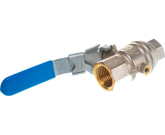 Шаровой кран с выхлопным отверстием в шаре RUB 1/2 DN15 PN14, ВР-ВР, серия BOLOGNA S.93, ручка S93D00 – изображение 4