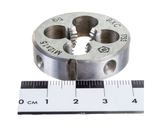 Плашка М 12 х1.5 9ХС ТМ Туламаш 57893 – изображение 4