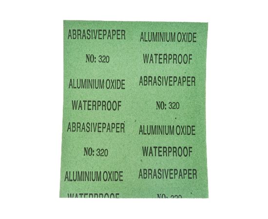 Бумага шлифовальная наждачная (10 шт; 230х280 мм; Р320) ZOLDER Z-103-2328-320 – изображение 4