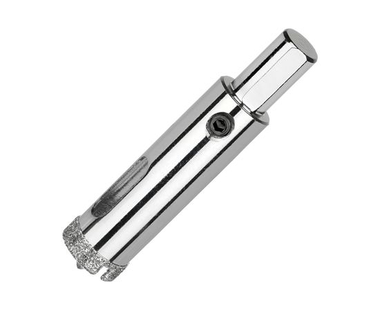 Коронка алмазная по керамограниту и керамике с центрирующим сверлом 16 мм Diamond Industrial DIDCSC016 – изображение 4