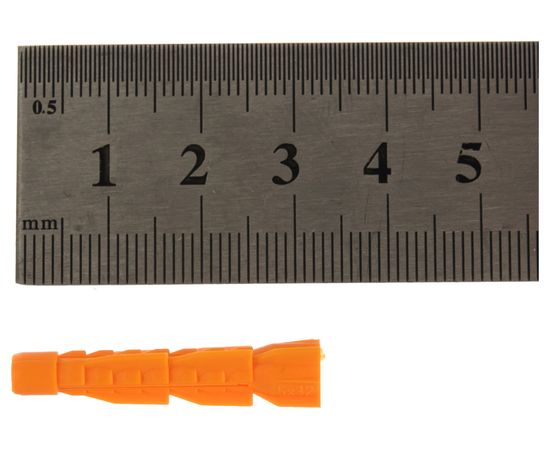 Дюбель ГОСКРЕП универсальный 5х32 полипропилен 30 шт. 4-0011390 – изображение 5