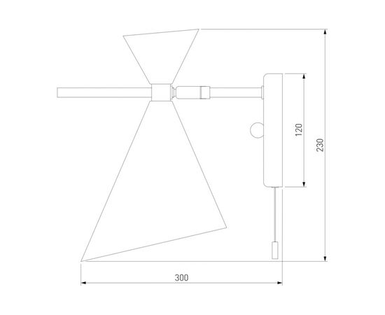 Настенный светильник Eurosvet 70114 1 белый a047639 – изображение 5