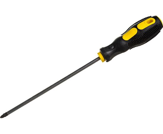 Крестовая отвертка PZ2х175мм 6мм магнитная с противоскользящей ручкой ЭВРИКА ER-7DZ-12H – изображение 5