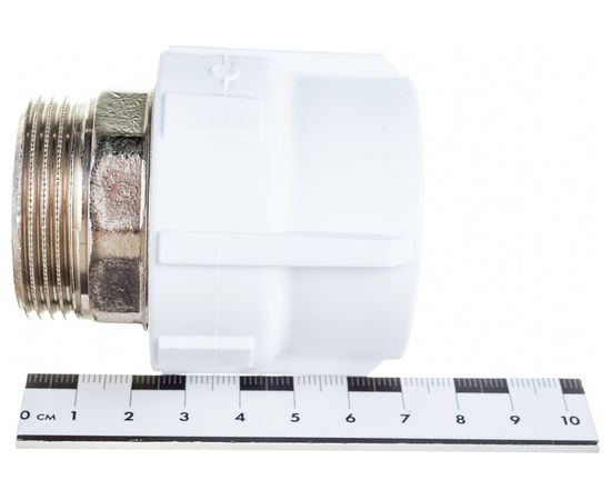 Комбинированная муфта Политэк наруж. резьба ПП 40x1 1/4 9000040114 – изображение 5