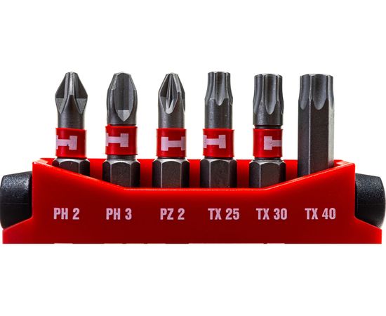 Набор насадок S-BSC UNI Bulk (6 шт; 50 мм) Hilti 2057803 – изображение 6