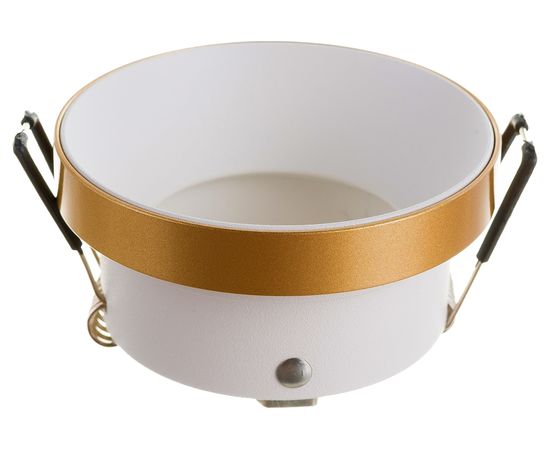 Встраиваемый светильник Elektrostandard 112 MR16, белый, золото a053338 – изображение 6